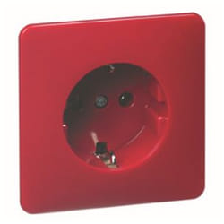 PEHA 00795011 prise de courant Type F Rouge