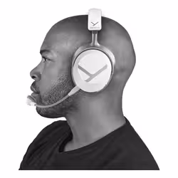 Beyerdynamic MMX 100 Wireless Casque Avec fil &sans fil Arceau Gaming USB Type-C Bluetooth Blanc, Gris - Vue supplémentaire 4