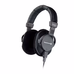 Beyerdynamic DT 250, Avec fil, 10 - 30000 Hz, Musique, 240 g, Écouteurs, Noir