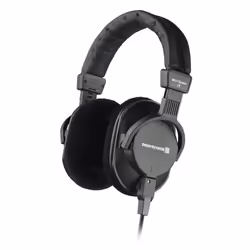 Beyerdynamic DT 250, 250 ohms, Avec fil, 10 - 30000 Hz, Musique, 240 g, Écouteurs, Noir