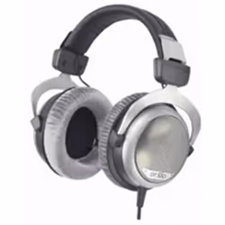 Beyerdynamic DT 880, Avec fil, 5 - 35000 Hz, Musique, 290 g, Écouteurs, Noir, Argent