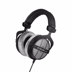 Beyerdynamic DT 990 PRO 80 Ω, Avec fil, Musique, 5 - 35000 Hz, 340 g, Écouteurs, Noir