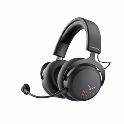 Beyerdynamic MMX 200 wireless black, Avec fil &sans fil, Jouer, 20 - 20000 Hz, 360 g, Casque, Noir