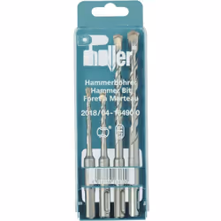 Informations techniques Contenu: 1 set Diamètre de perçage: 5 mm, 6 mm, 8 mm, 10 mm Longueur: 160 mm Matériau (perceuse): car ...