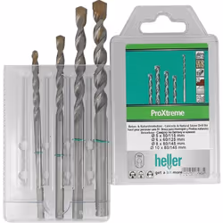 Informations techniques Diamètre de perçage : 5 mm, 6 mm, 8 mm, 10 mm Mandrin porte-outil (perceuse) : manche triangulaire Ma ...