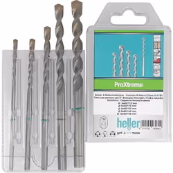 Informations techniques Contenu: 1 set Diamètre de perçage: 4 mm, 5 mm, 6 mm, 8 mm, 10 mm Matériau (perceuse): carbure de tun ...