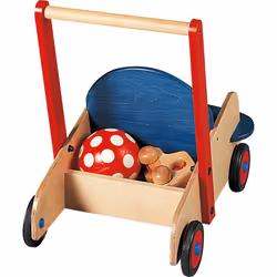 HABA Véhicule pour premiers pas, 4 roue(s), Noir, Bleu, Rouge