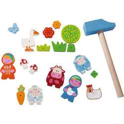 HABA Jeu de clous Meuh & Mêêh