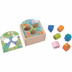 HABA Boîte à formes Animaux, 1 an(s), Bois