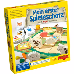HABA Mon premier trésor de jeux La grande sélection de jeux, 3 an(s), 10 min