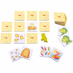 HABA Dino des Chiffres, unisexe, Carton, Bois, Multicolore, 01-01-2017, Allemagne, 141 g