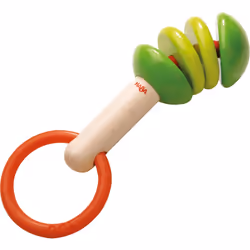 HABA Hochet musical clic-clac, Multicolore