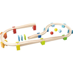 HABA Mon premier toboggan à billes – Grande boîte de base
