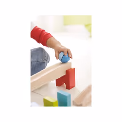 HABA Mon premier toboggan à billes – Grande boîte de base
