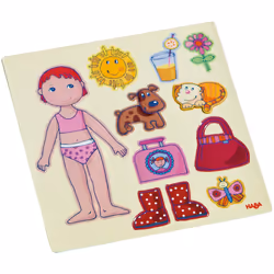HABA Boîte de jeu magnétique Poupée Lilli à habiller - Vue supplémentaire 9