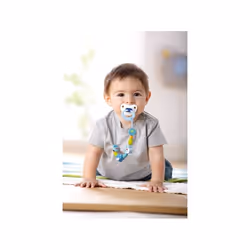 HABA 301111 porte-tétine pour bébé Bleu, Vert, Orange