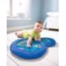 HABA 301184 - Wasser-Spielmatte kleine Taucher, wasserbefülltes Baby-Spielzeug mit beweglichen Schwimmelementen und zwei Guck ...
