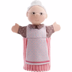 HABA Marionnette Mamie, Poupée, 1,5 an(s), Interactif