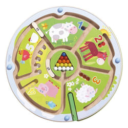 HABA Number Maze Magnetic Game | STEM Encourages Color Recognition, Fine Motor & Counting Toy | 301473