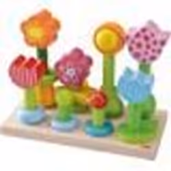 HABA 301551 - Steckspiel Blumengarten