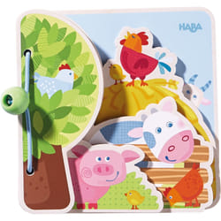 HABA Livre pour bébé Les amis la ferme