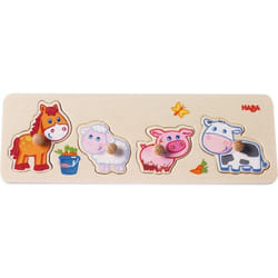 HABA Puzzle Les petits des animaux de la ferme