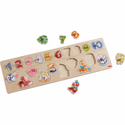 HABA Puzzle Animaux et chiffres