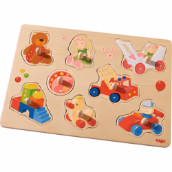 HABA Puzzle Mes premiers jouets, 8 pièce(s), 1 an(s)