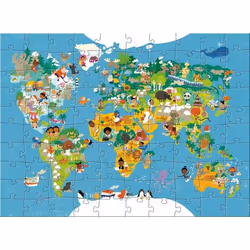 HABA Puzzle Carte du monde