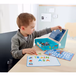 HABA Magnetic game box ABC expedition | magnetic travel games | 302590