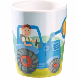 HABA Gobelet Tracteur, Mélamine, 95 mm