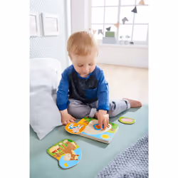 HABA Wooden puzzle Fun on the Farm | wooden puzzles for 1 year olds | 303178