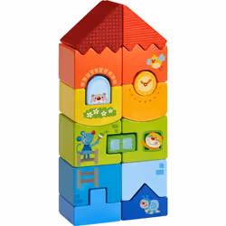 HABA Stacking game Animal high-rise | stacking toy for 1 year old | 303708