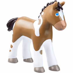 HABA Little Friends – Poulain Abby, 3 an(s), Multicolore, PVC