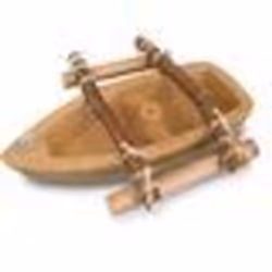 HABA Terra Kids Kit d’assemblage Bateau en liège, Chine, 50 mm, 200 mm, 250 mm