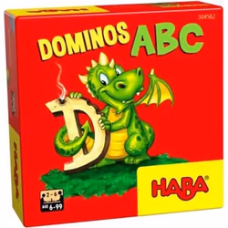 Jeu de société - HABA - Dominos ABC - Mixte - A partir de 6 ans - Vert