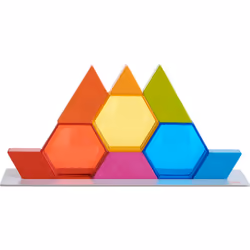 HABA Jeu d’encastrement Cristaux colorés