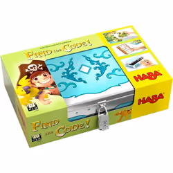 HABA Find the code! Pirate Island, Jeu de société, Famille, 5 an(s), Jeu familial