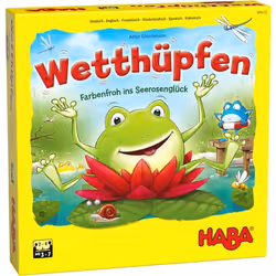 HABA Wetthüpfen, 3 an(s), Multicolore