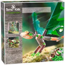 HABA Terra Kids Connectors – Construction Set Starter Kit, Jeu de construction, 8 an(s), ABS, Hêtre, Liège, Acier, 87 pièce(s ...