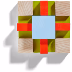 HABA Jeu d\u0027assemblage en 3D Quatre fois quatre