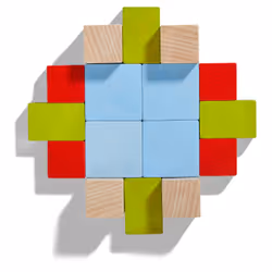 HABA Jeu d\u0027assemblage en 3D Quatre fois quatre