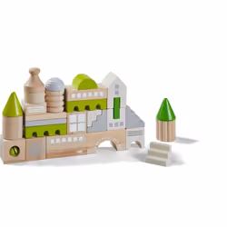 HABA Blocs de construction Coburg, 1,5 an(s), 28 pièce(s), Hêtre, Métal