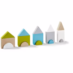 HABA Game Tower Turn, Elements de jeu de construction, 2 an(s), Hêtre, 15 pièce(s), 678 g