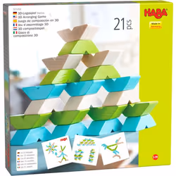 HABA 305458, 3 an(s), Hêtre, Papier, Multicolore