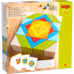 HABA 3D Arranging, Elements de jeu de construction, 3 an(s), 48 pièce(s), 736 g