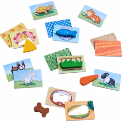 HABA 305473 jeu de société Mes premiers jeux – Animo Miam Jeu de cartes Education