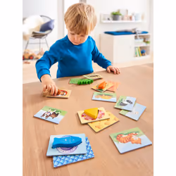 HABA 305473 jeu de société Mes premiers jeux – Animo Miam Jeu de cartes Education