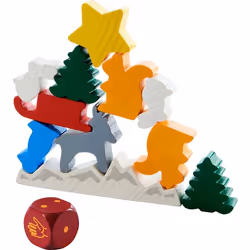 HABA Animal Upon Animal Jeu de société Famille