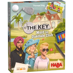 HABA The Key – Murder at the Oakdale Club, Jeu de société, Education, 8 an(s), Jeu familial